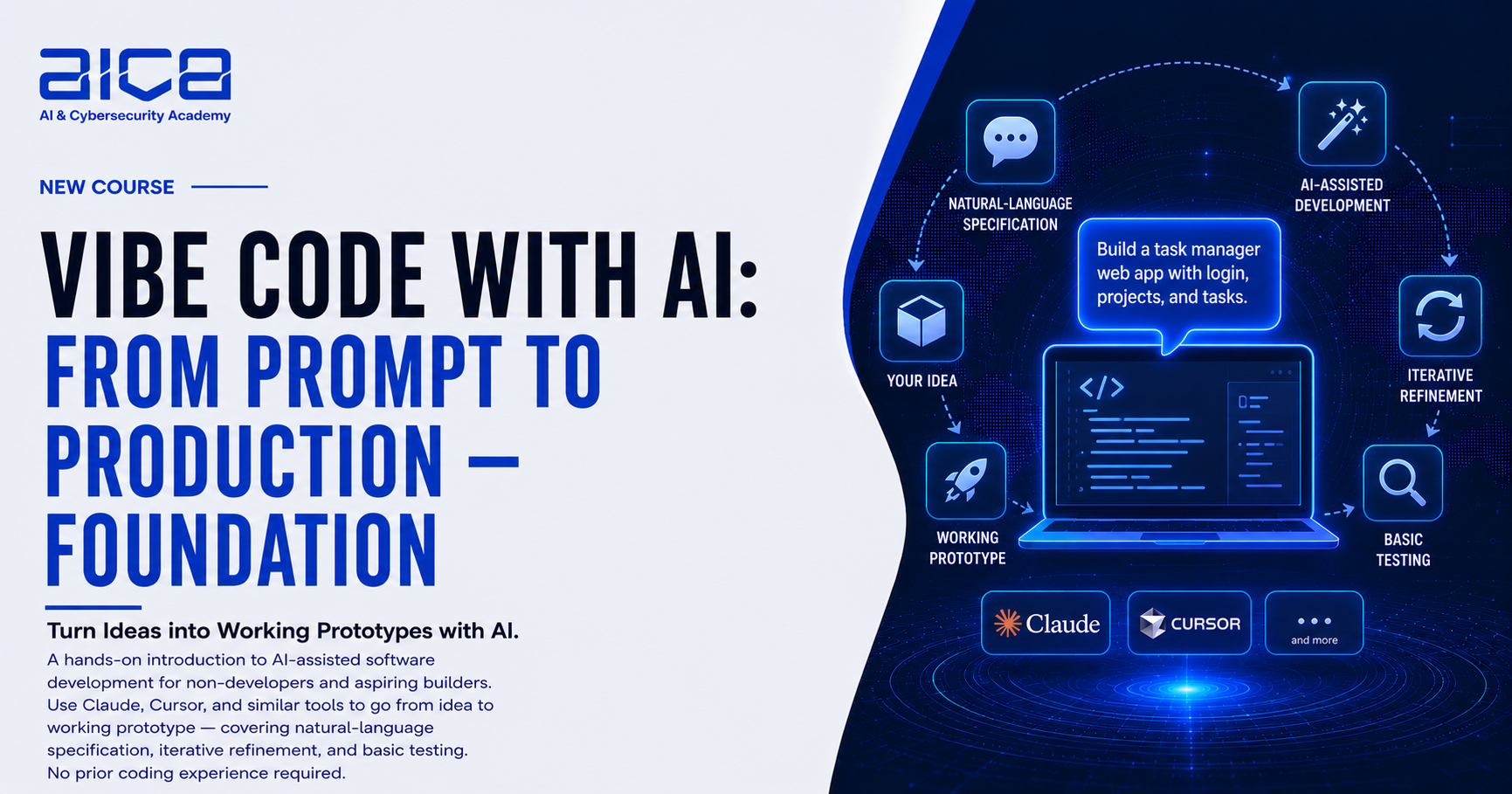 Vibe Code with AI: From Prompt to Production — Foundation